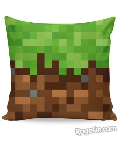 Dirt Block Couch Pillow