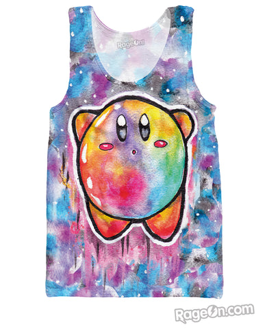 Galaxy Kirby Tank Top