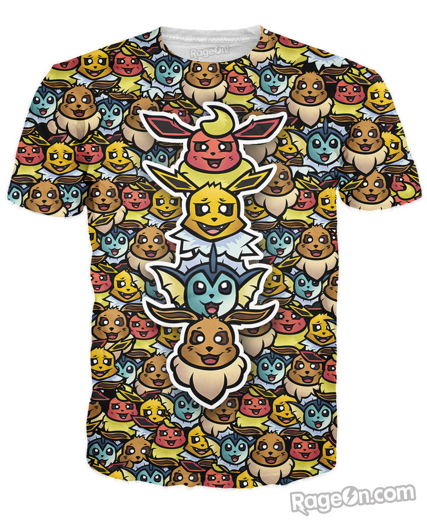 Pokemon shirt Eeveelution kawaii