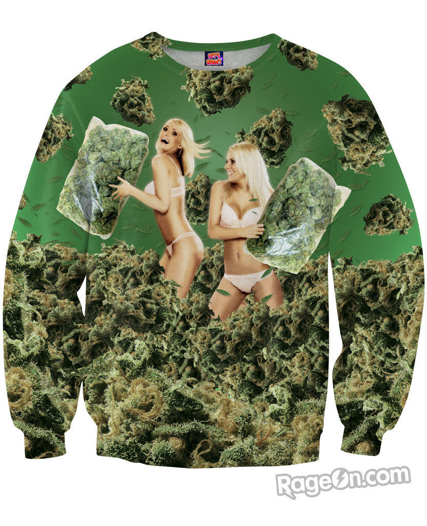 420 Pillow Fight Sweatshirt *Ready to Ship*