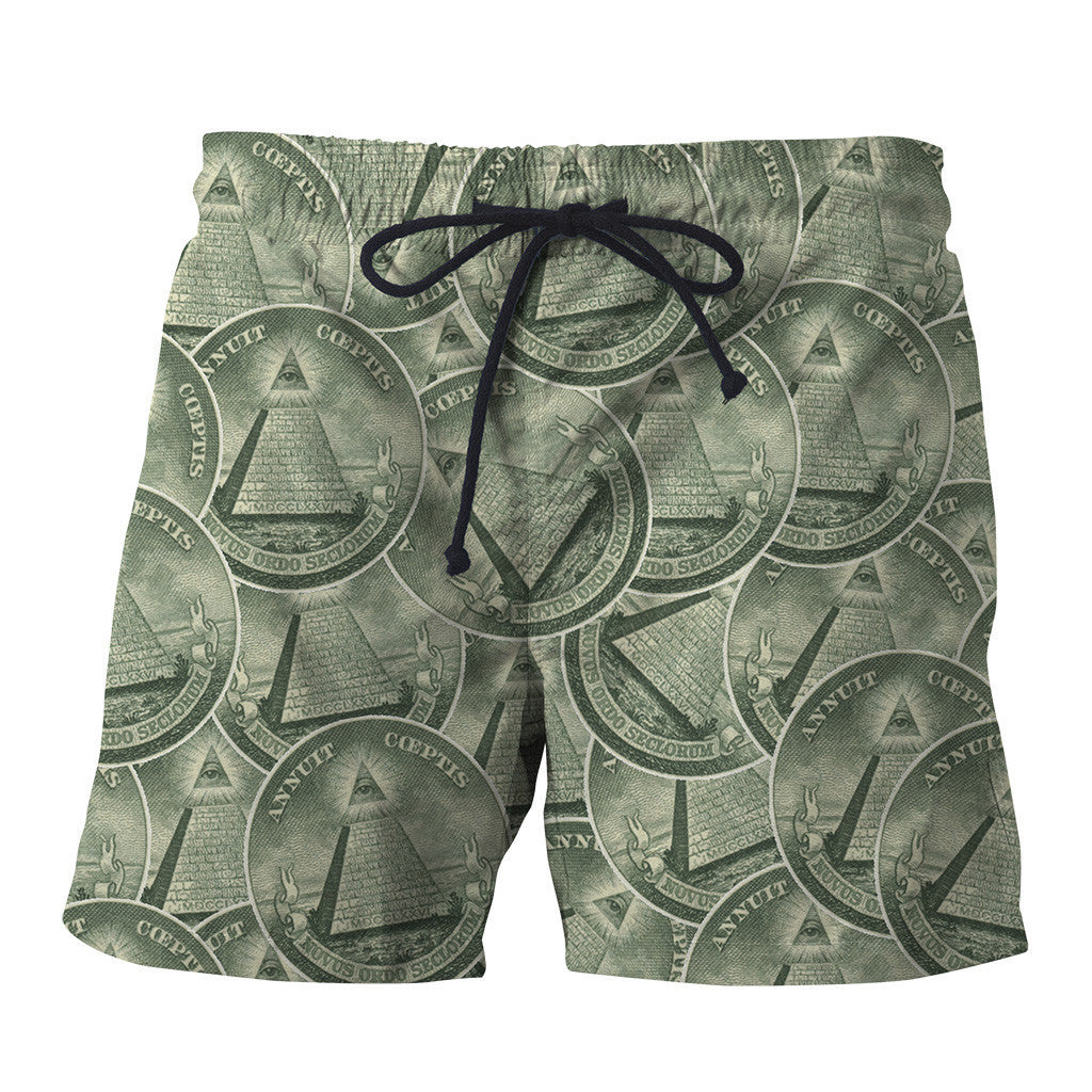 Illuminati swim shorts