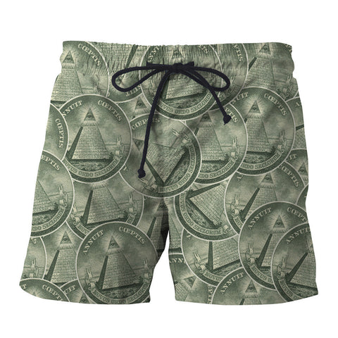 Illuminati swim shorts