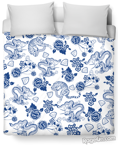 Fine China Duvet Cover