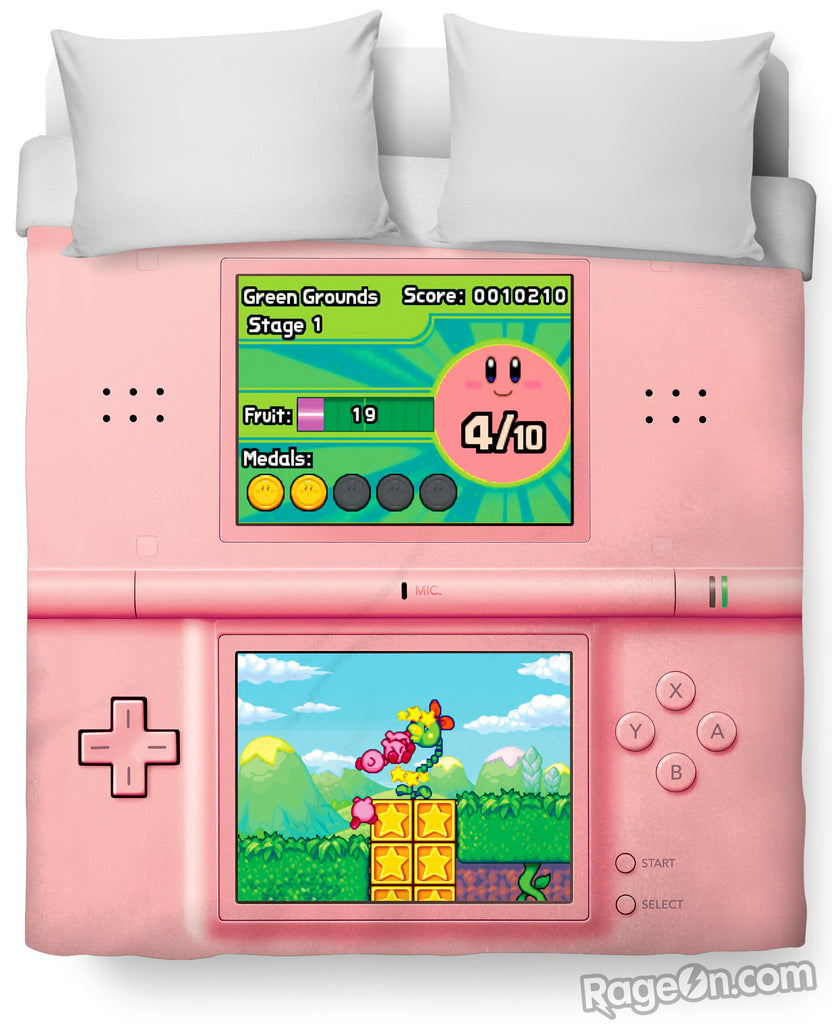 Kirby Nintendo DS Duvet Cover