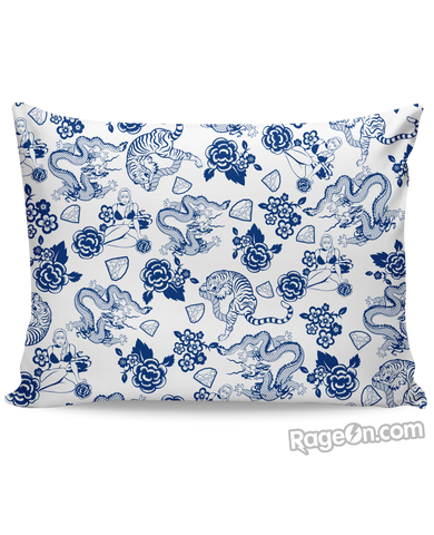 Fine China Pillow Case