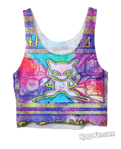 Ancient Mew Crop Top