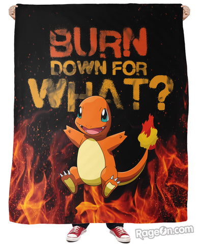Charmander Fleece Blanket