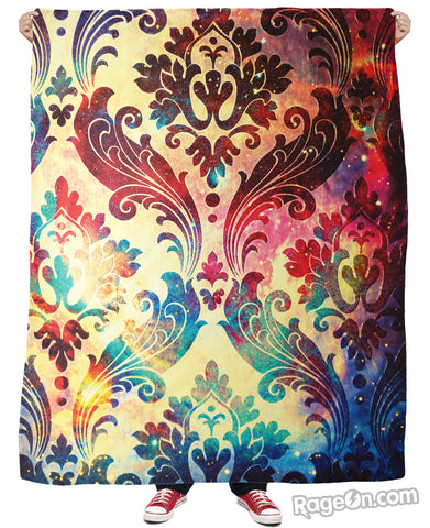 Batik Galaxy Fleece Blanket