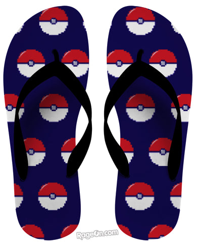Capture My Balls Flip Flops