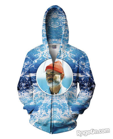 Chill Murray Zip-Up Hoodie