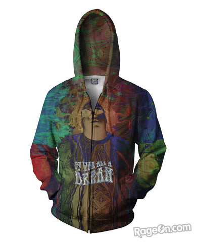 It was all a Dream Zip-Up Hoodie *Ready to Ship*