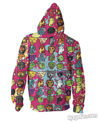 Hotline Miami Zip-Up Hoodie