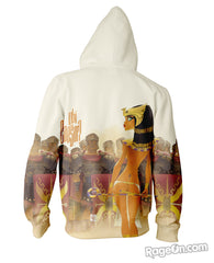 Cleopatra Zip-Up Hoodie