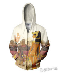 Cleopatra Zip-Up Hoodie