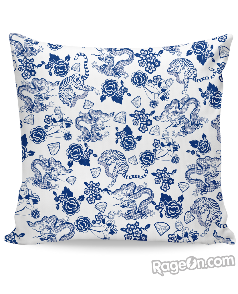 Fine China Couch Pillow