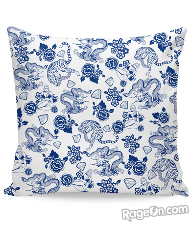 Fine China Couch Pillow