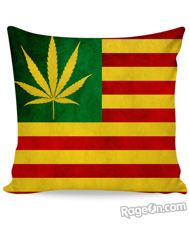 America the Beautiful Couch Pillow