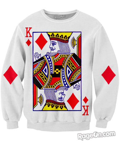 King of Diamonds Crewneck Sweatshirt