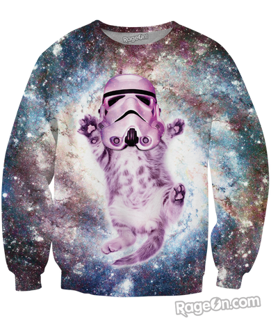 Cat Trooper Crewneck Sweatshirt
