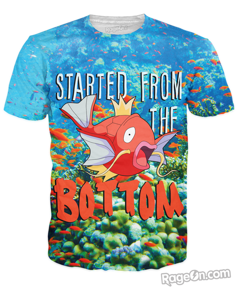 magikarp dress shirt Magikarp & Friends Pokmon Tropical Button-Up Shirt