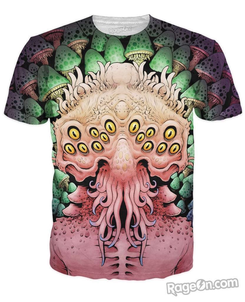 Multi Dimensional Mushrooms T-Shirt