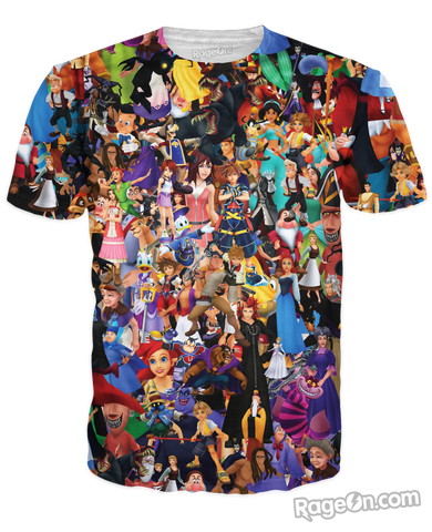 Kingdom Hearts Collage T-Shirt
