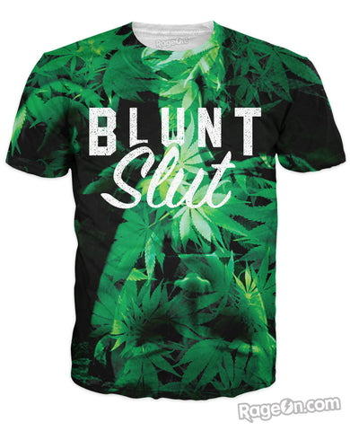 Green Blunt Slut T-Shirt