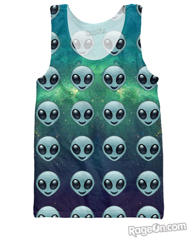 Alien Emoji Tank Top