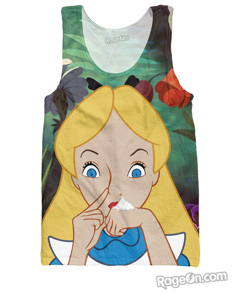 Alice in Cocaland Tank Top