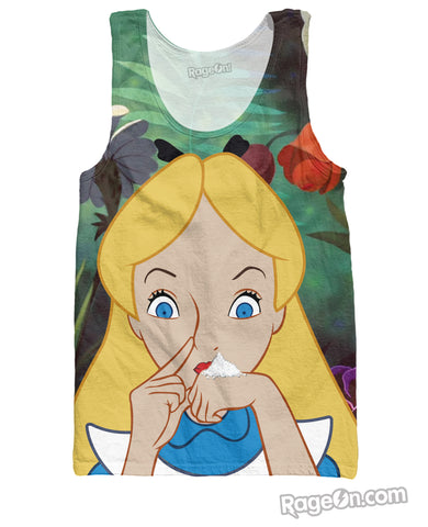 Alice in Cocaland Tank Top