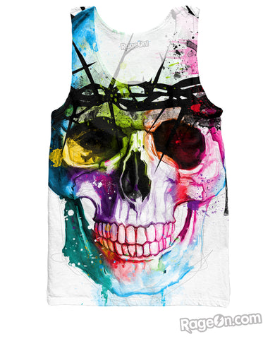 Jesus Skull Tank Top