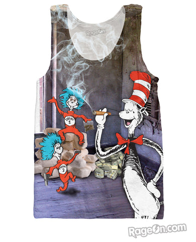 Cat in the Trap Tank Top