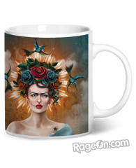 Frida Long Coffee Mug