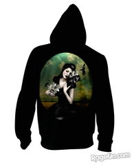 Exit Ghost Zip-Up Hoodie