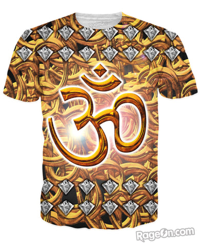 Gold Om T-Shirt