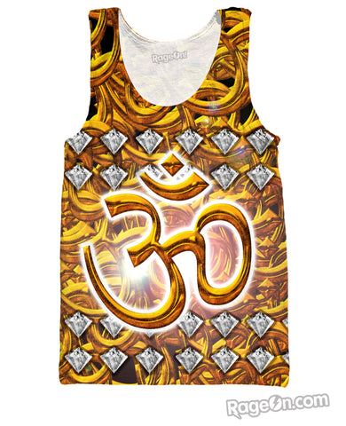 Gold Om Tank Top