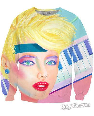 80s Woman Crewneck Sweatshirt