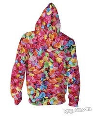 Fruity Pebbles Zip-Up Hoodie