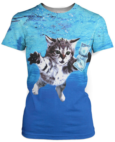 Cat Cobain T-Shirt *Ready to Ship*
