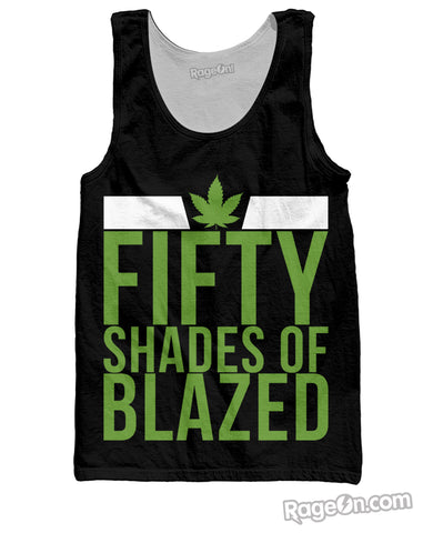 Fifty Shades of Blazed Tank Top