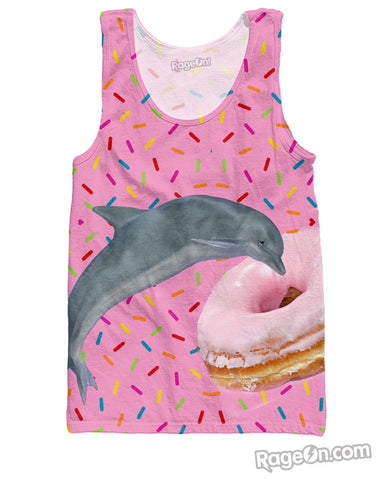 Donut Dolphin Tank Top *Ready to Ship*