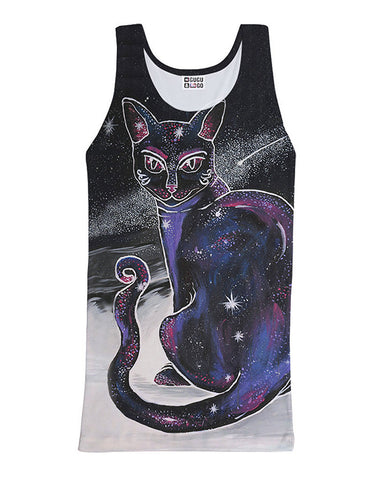 Galactic Cat Tank Top