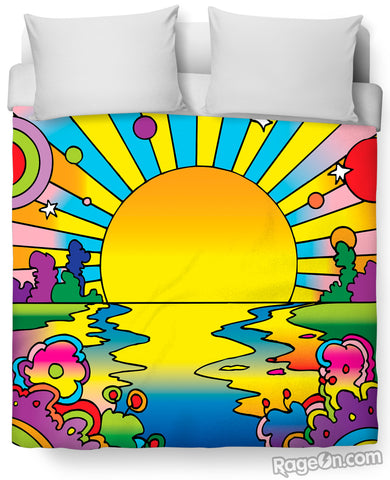 Cosmic Sun Duvet Cover