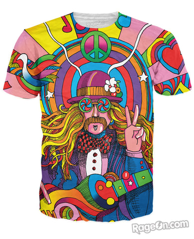 Hippie Musician T-Shirt