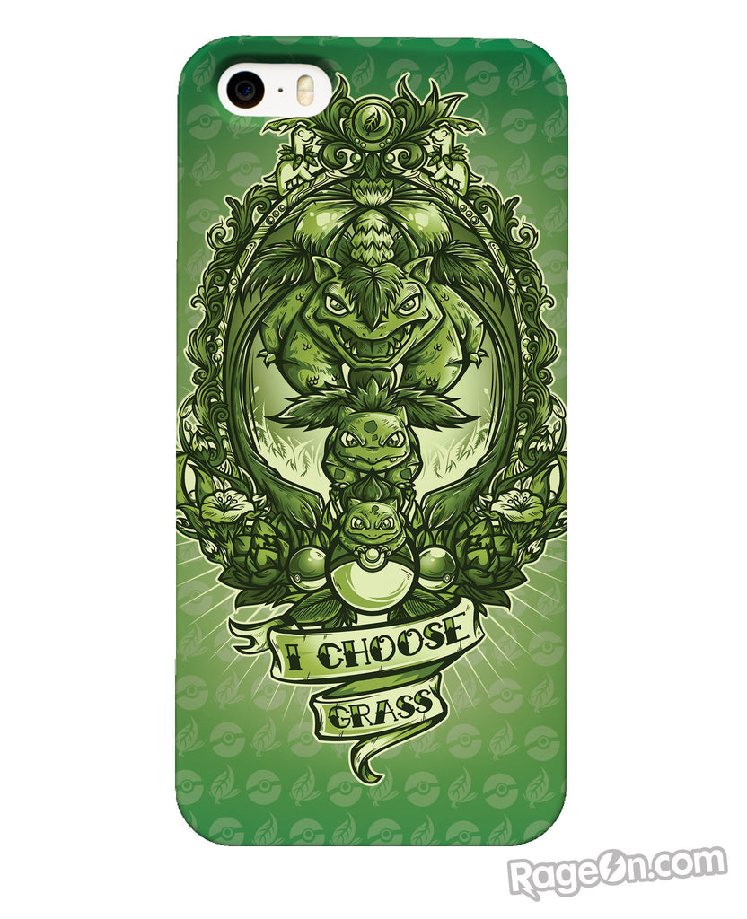 I Choose Grass Phone Case