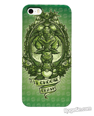I Choose Grass Phone Case