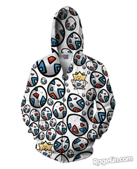 Eggscellent Togepi Zip-Up Hoodie