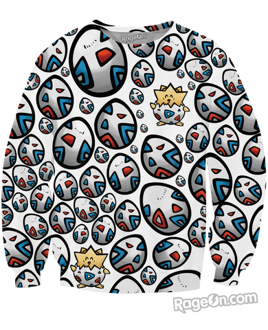 Eggscellent Togepi Crewneck Sweatshirt