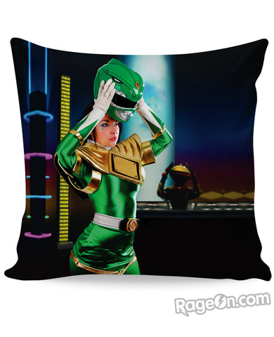Green Ranger Couch Pillow