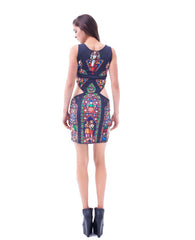 Stained Glass Cut Dress *Ready to Ship*